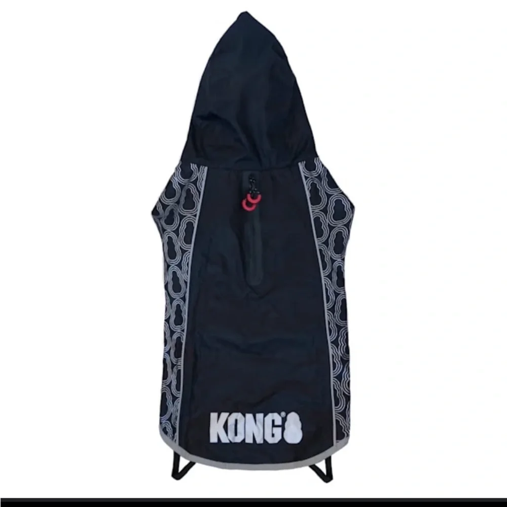 KONG Black Elements Dog Rain Jacket-New